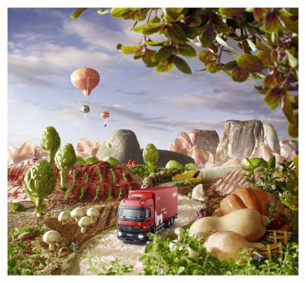 Photograph Simon And Kim Meat And Vegi Foodscape on One Eyeland